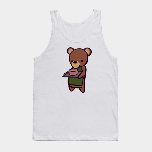 A Grizzly Bearista Tank Top by ThumboArtBumbo